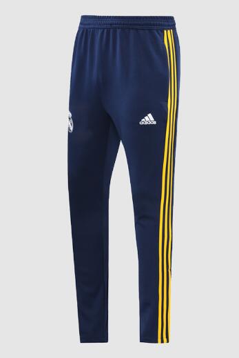 Real Madrid Navy Yellow Training Pants 2020/21